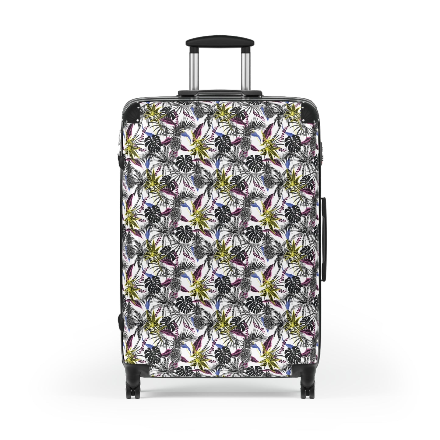 £287.89Tropical Forest SuitcaseIntroducing the Tropical Forest Suitcase - a masterpiece of luxury travel. With its vibrant and exotic design, this suitcase will surely turn heads as you jet set around the world. Made with premium materials for durability