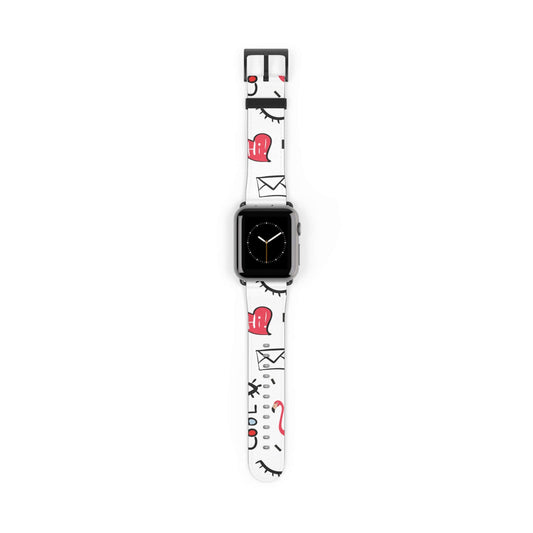 Art Sketch Apple Watch Band.