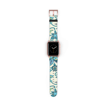 Summer Flowers Apple Watch BandEnhance your Apple Watch with our Summer Flowers band. This exquisite band features a delicate flower design, perfect for adding a touch of elegance to your wrist. Made with high-quality materials and a comfortable fit, it's