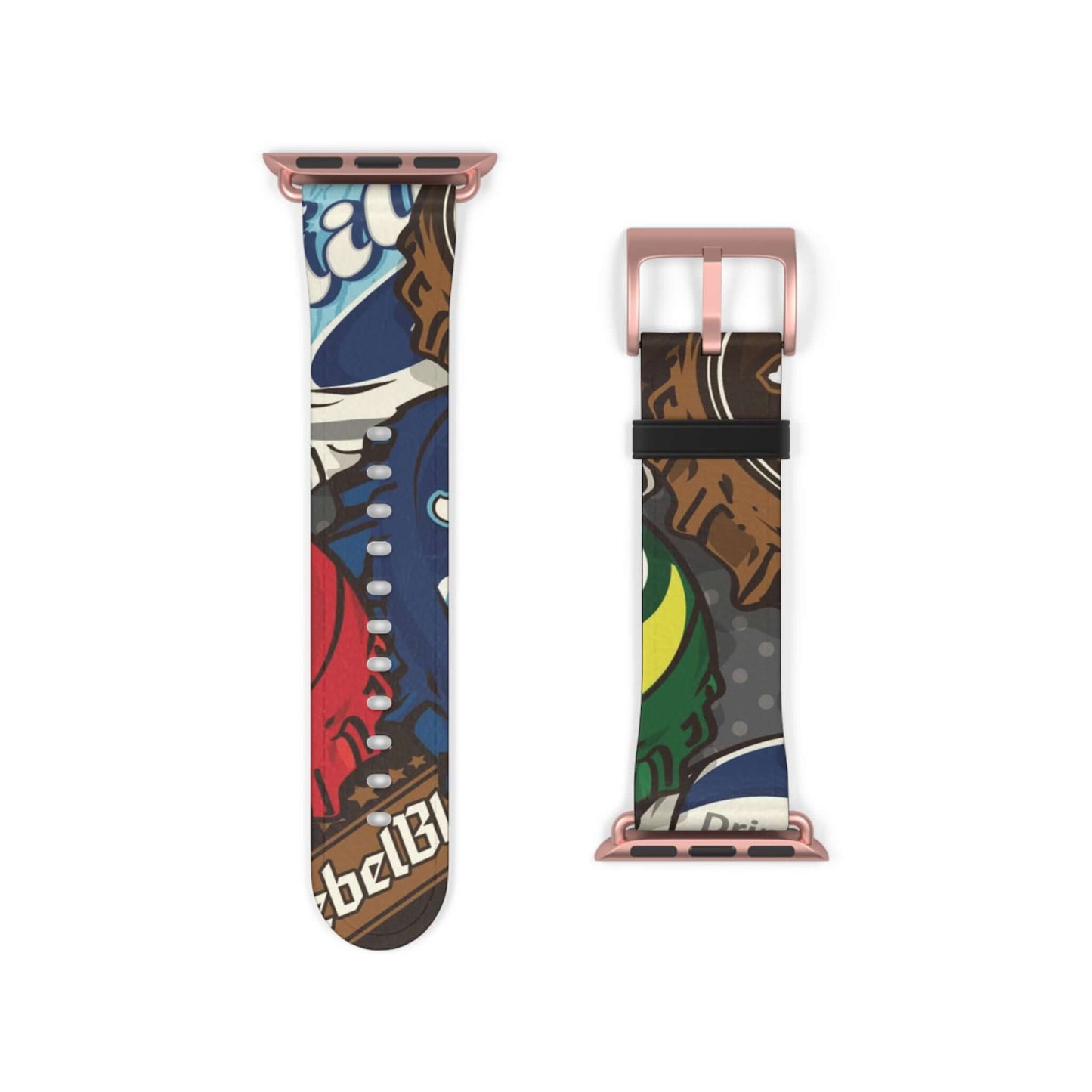 £41.87Bottle Caps Art Apple Watch BandIntroducing the exquisite Bottle Caps Art Apple Watch Band. With a unique dewcrip design, this luxurious band is a true work of art. Elevate your style with this exclusive accessory and make a bold statement. Experien