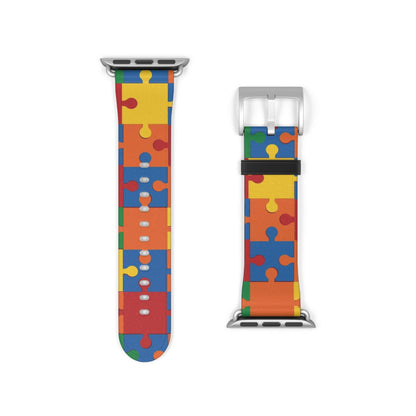 £41.87Jigsaw Puzzle Apple Watch BandTransform your Apple Watch into a playful accessory with our Jigsaw Puzzle band! Easy to install and remove, this band adds a unique twist to your style while providing a secure fit. Perfect for puzzle lovers who don't