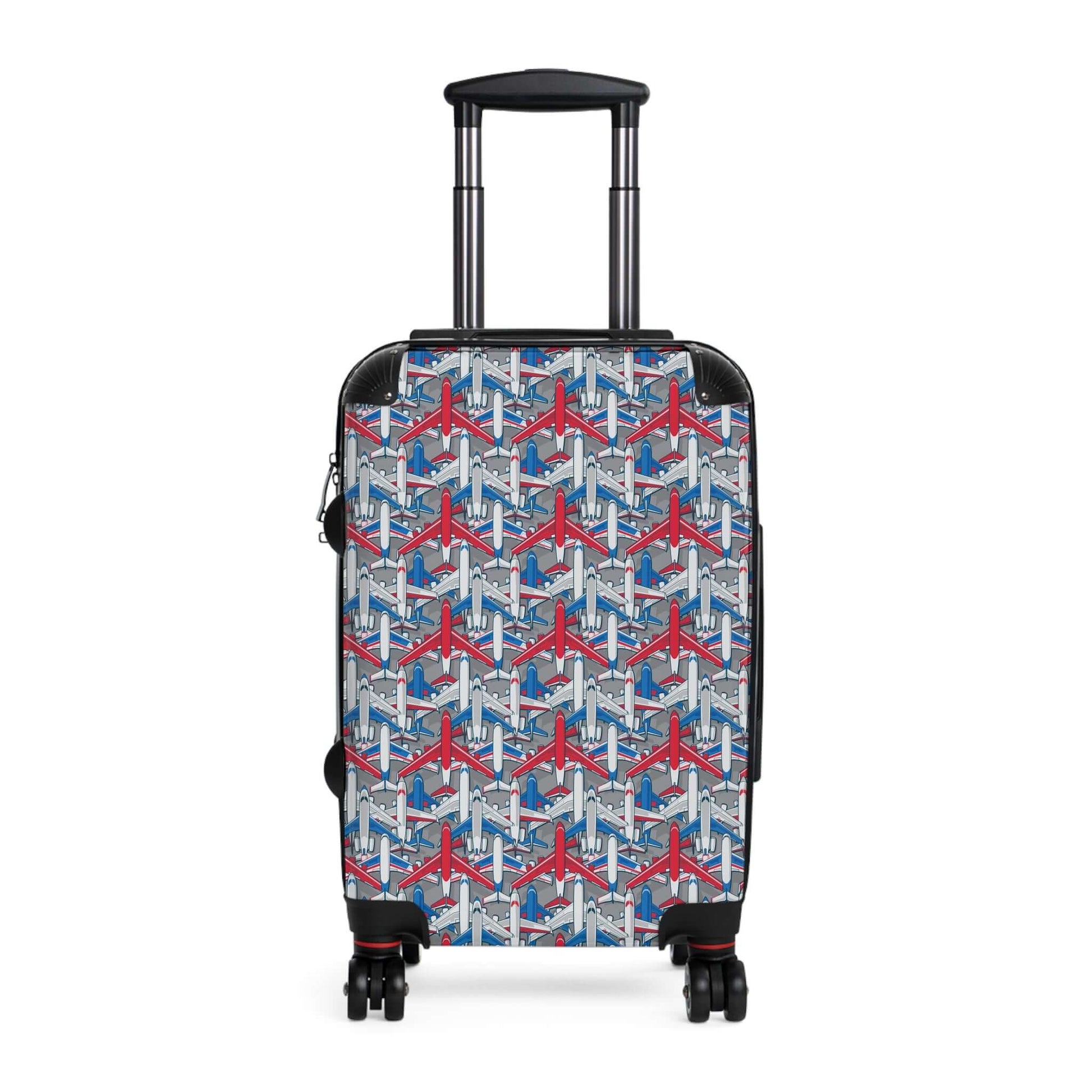 Aeroplanes SuitcaseIntroducing the Aeroplanes Suitcase, perfect for all your travel needs. With a sleek and sturdy design, this suitcase is made from durable materials for long-lasting use. The spacious interior and multiple compartments make packing and