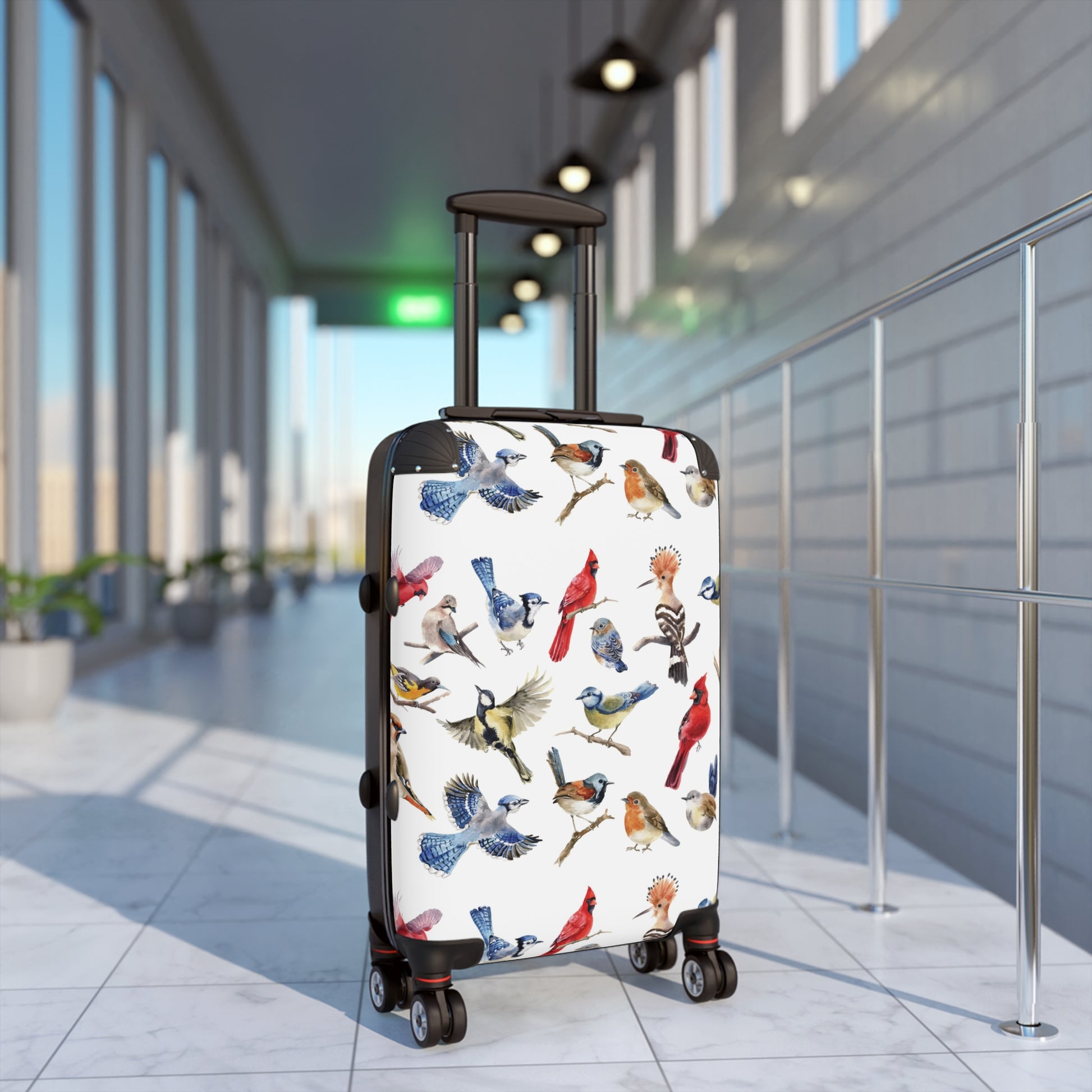 Bird SuitcaseBe the envy of all travellers with the Bird Suitcase. Handcrafted with premium materials, this elegant suitcase is the perfect combination of style and functionality. Its spacious interior and smooth rolling wheels make traveling a breeze. El