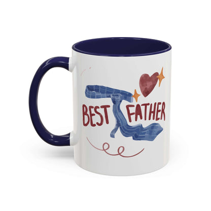 Best Father MugThis Best Father Mug is a perfect gift for dads. This mug is made of high-quality ceramic and is microwave and dishwasher safe. With its 11 oz capacity, it's perfect for enjoying a hot cup of coffee or tea. Show your appreciation for the be