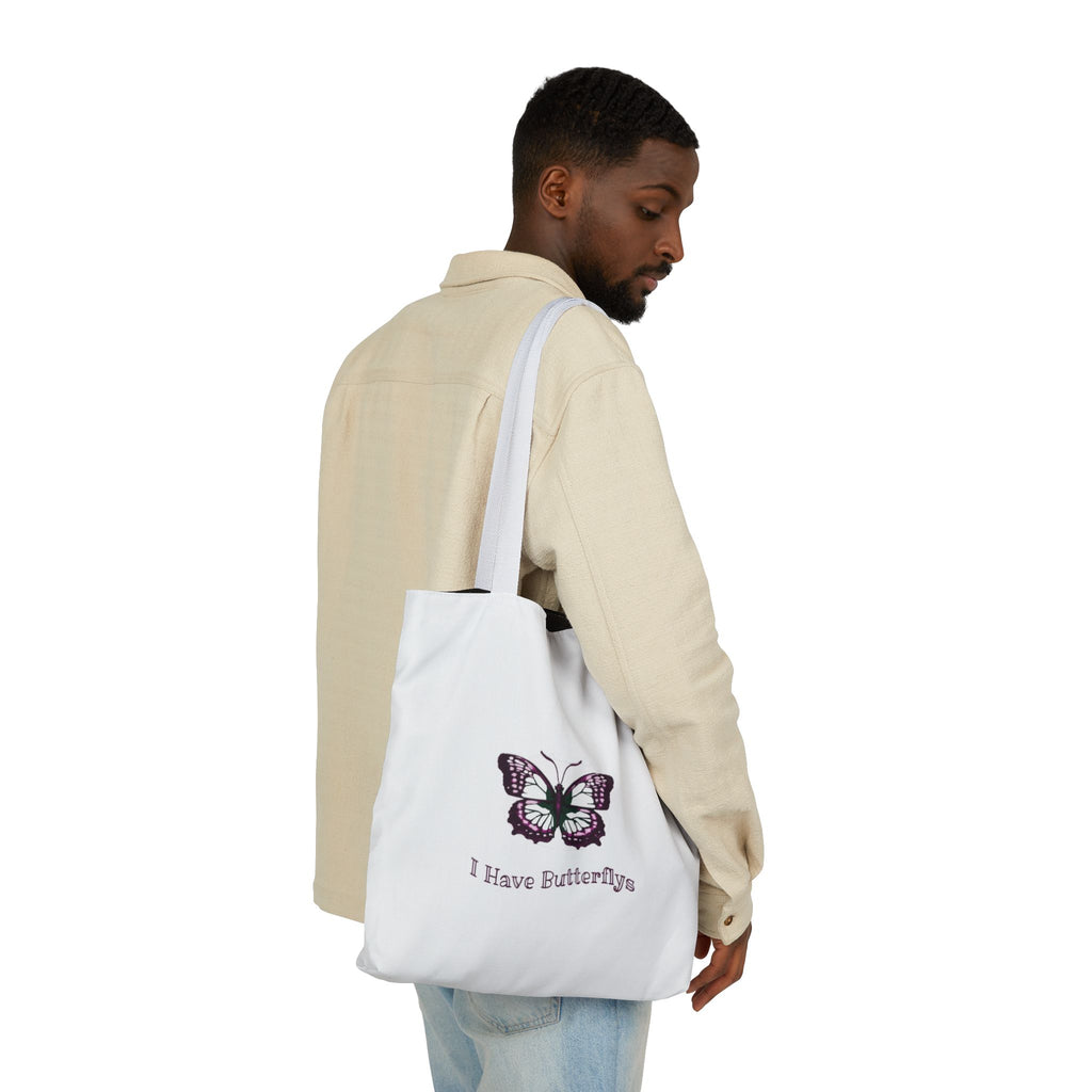 I have butterfly's tote bag  
