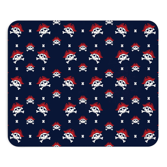 Pirates Skull Mouse PadAdd some swashbuckling style to your work or gaming station with our Pirates Skull Mouse Pad! Featuring a detailed skull design, this mouse pad offers a smooth surface for precise control and ergonomic comfort. Avast, mateys, your d