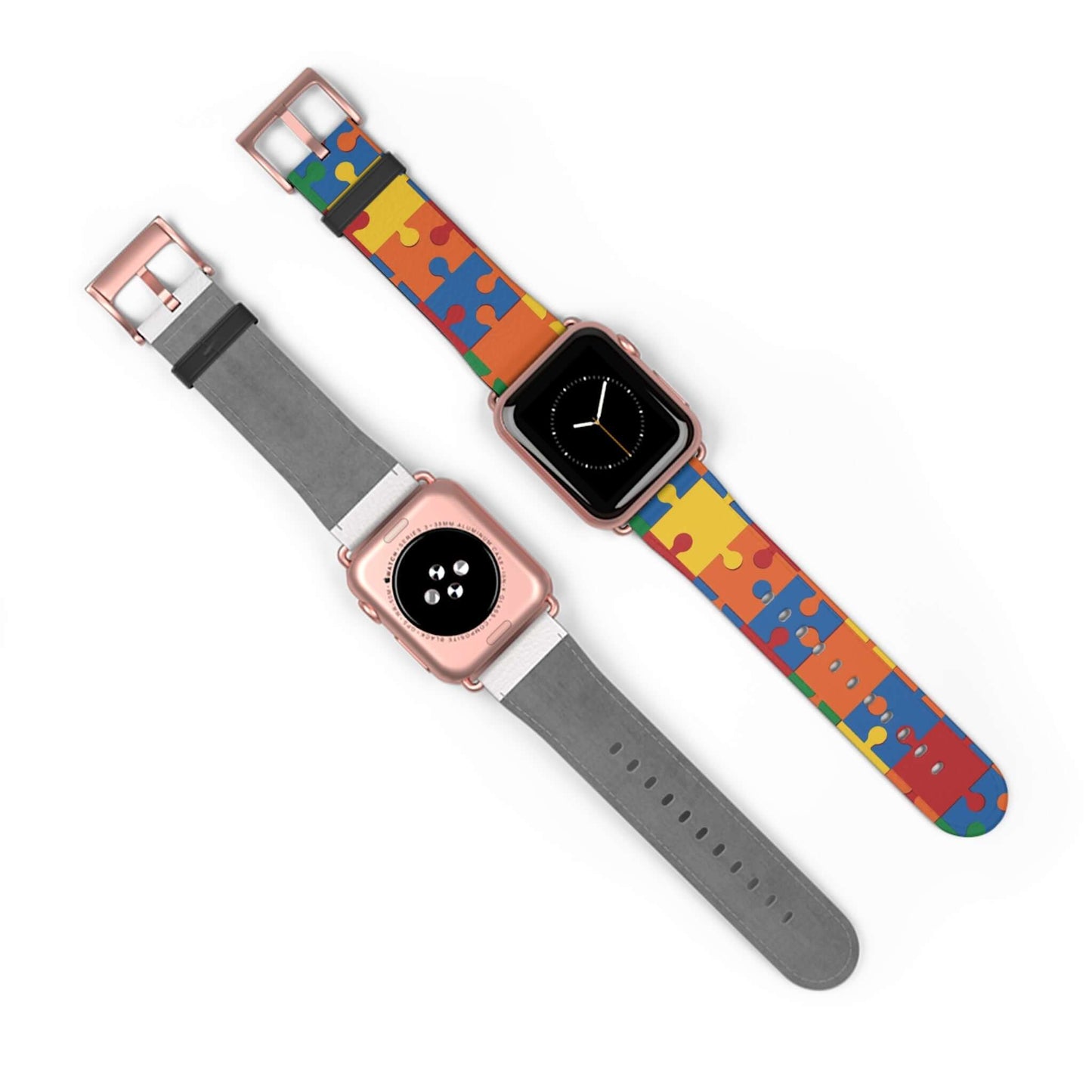 £41.87Jigsaw Puzzle Apple Watch BandTransform your Apple Watch into a playful accessory with our Jigsaw Puzzle band! Easy to install and remove, this band adds a unique twist to your style while providing a secure fit. Perfect for puzzle lovers who don't