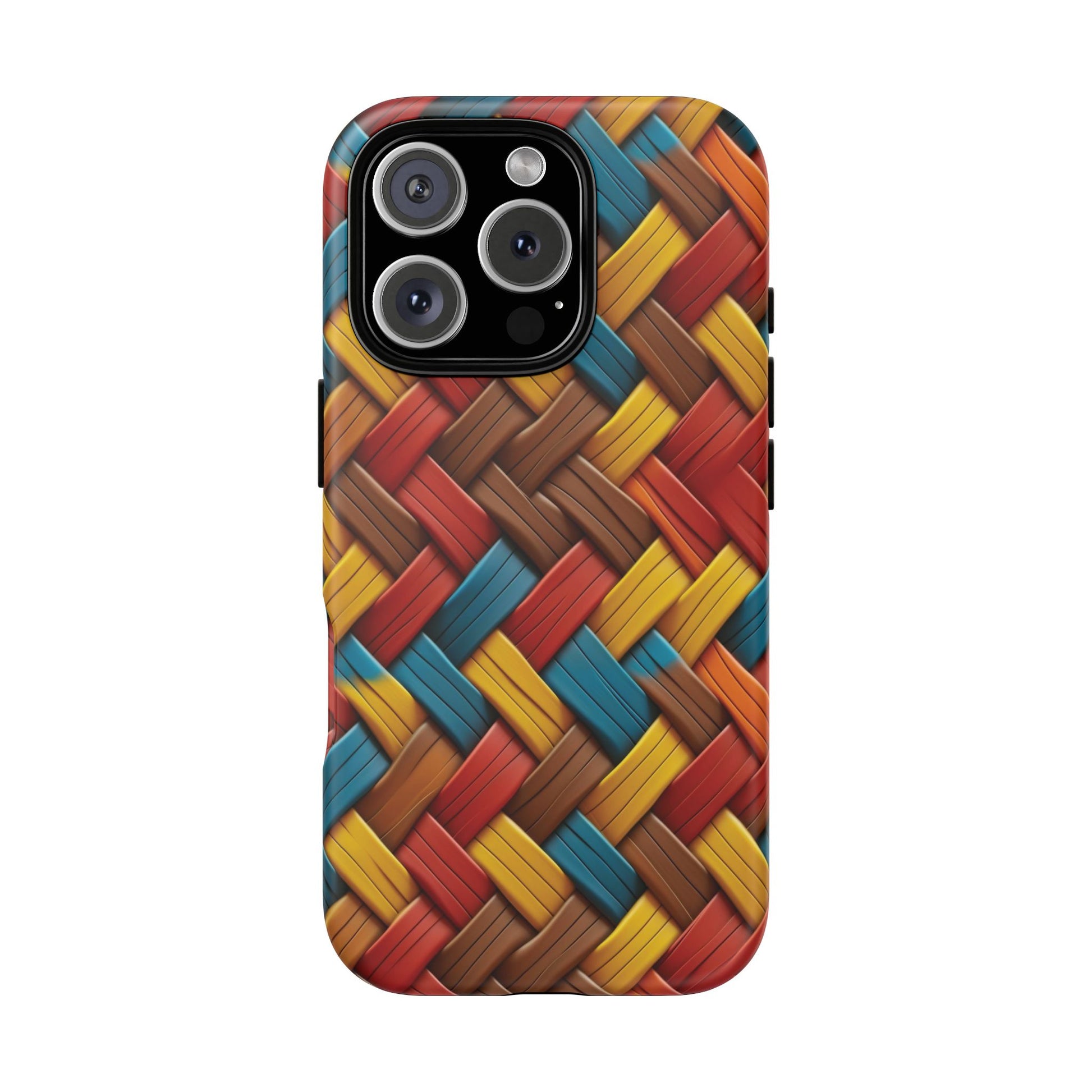 Vibrant Woven Phone Case  