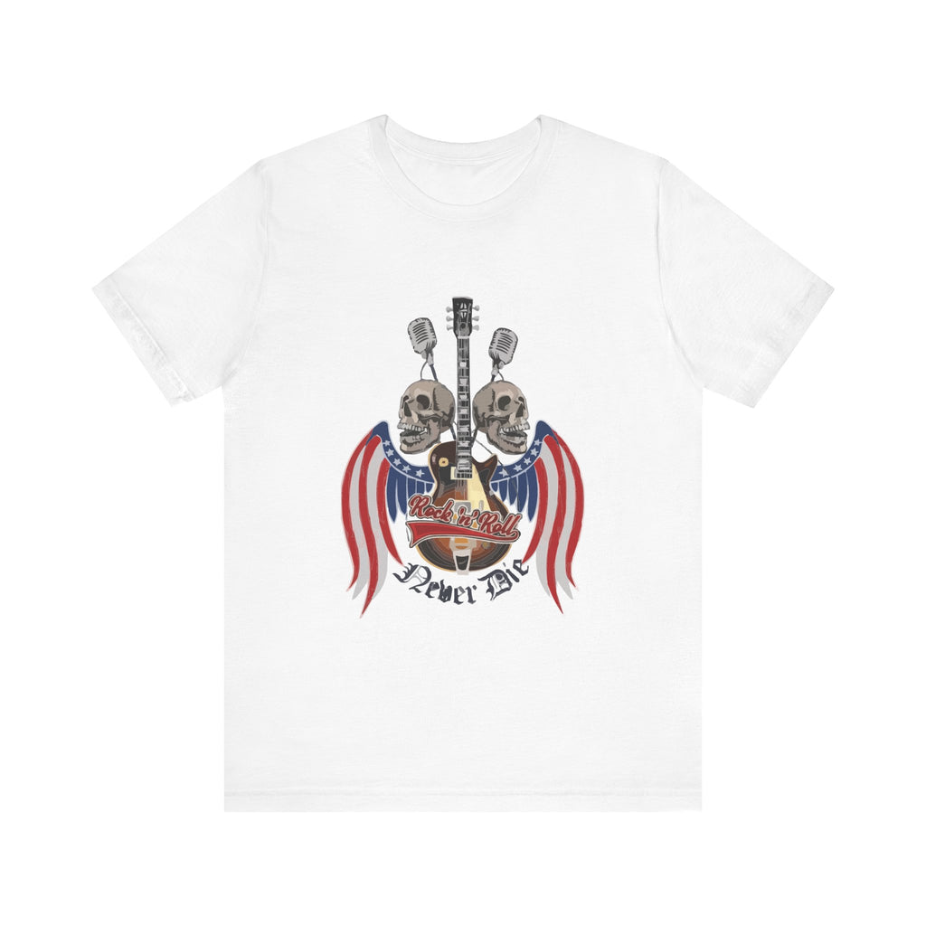 Men`s Rock and Roll Skull Tee  