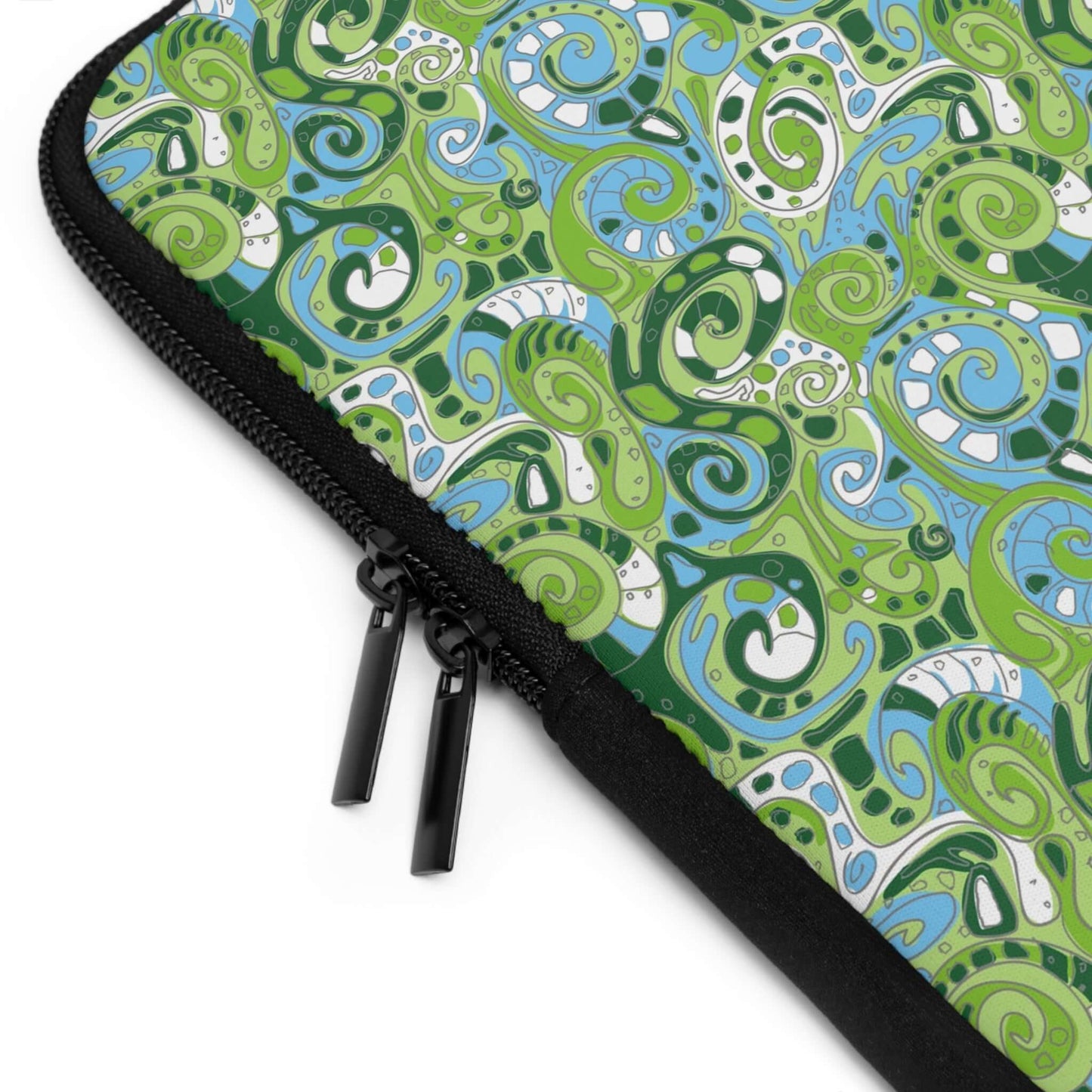 Spiral Style Laptop SleeveIntroducing the Spiral Style Laptop Sleeve. This sophisticated sleeve features a sleek spiral design and premium materials, providing both style and protection for your laptop. Embodying elegance and exclusivity, this sleeve is p