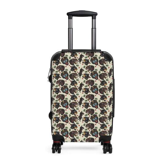 Black Panthers SuitcaseReady for any adventure, the Black Panthers Suitcase is the ultimate travel companion. With durable construction and plenty of space for all your belongings, this suitcase will keep up with your bold and daring lifestyle. Take on th