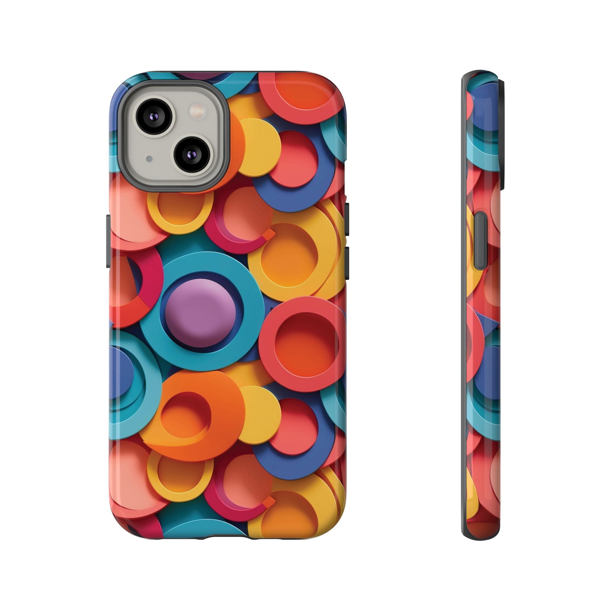 Colourful Circles Phone Case  