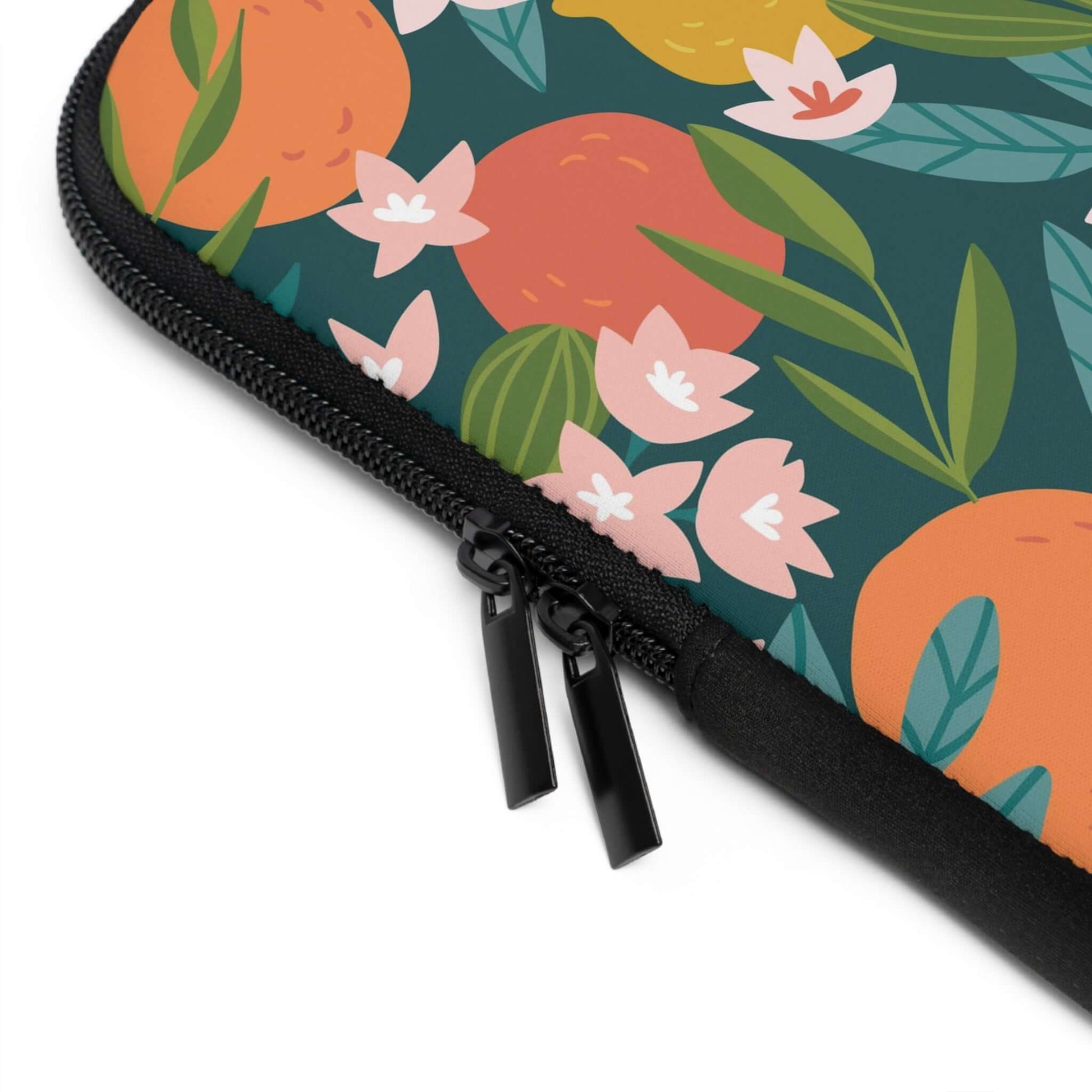 Summer Fruits Laptop SleeveSafeguard your laptop in style with our Summer Fruits Laptop Sleeve. Made from durable materials, this sleeve provides superior protection against scratches and spills, while the eye-catching design adds a touch of personality t