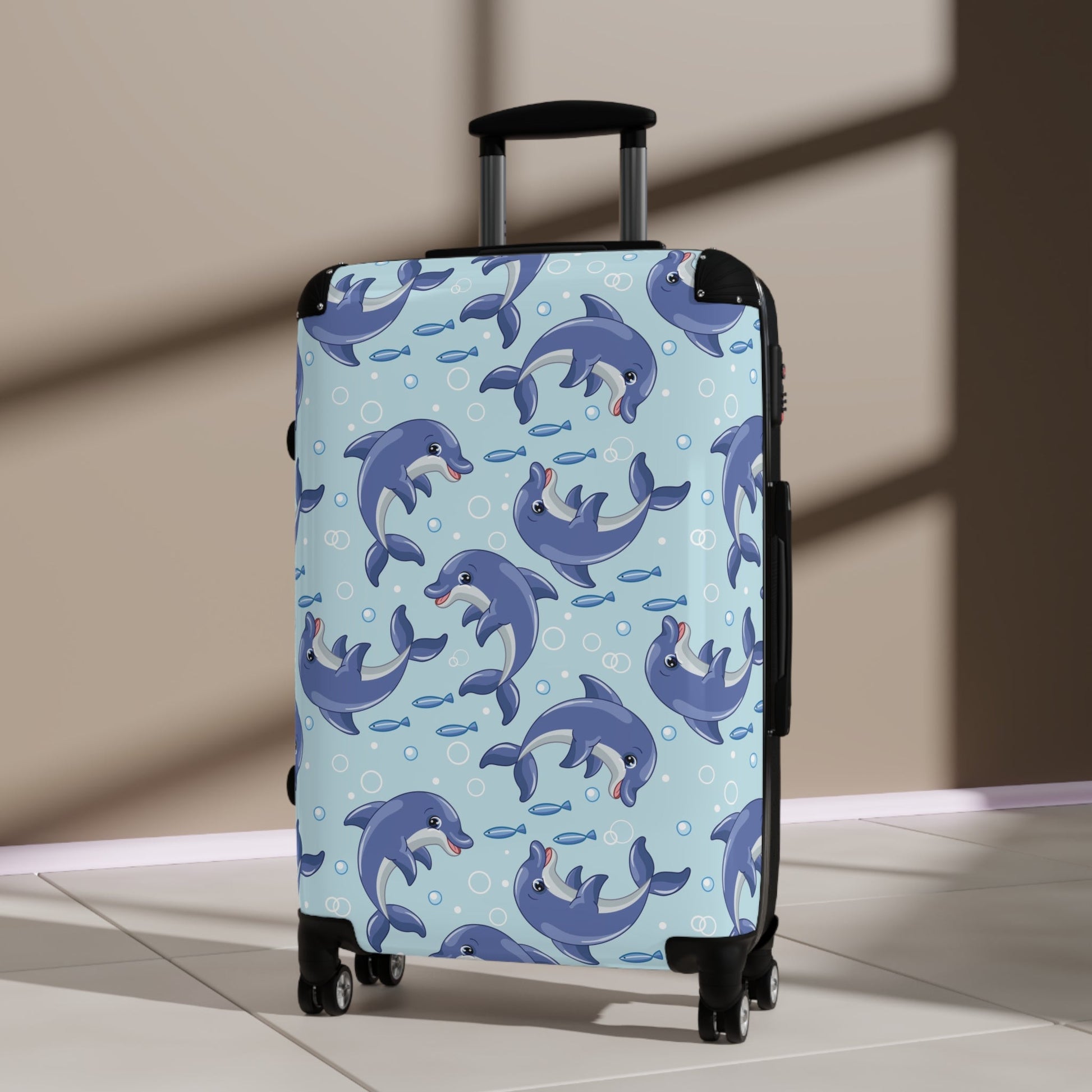 £213.44Dolphin SuitcaseThe Dolphin Suitcase boasts a durable and lightweight design, making it suitable for all types of travel. Its unique "dewdrop" feature offers added protection for your belongings in humid environments. Perfect for the avid traveller