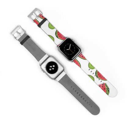 £41.87Kiwi Fruit & Watermelon Apple Watch BandIntroducing a touch of luxury to your Apple Watch with our Kiwi Fruit & Watermelon band. Made with premium materials, this band adds a touch of sophistication to your everyday style. Upgrade your look and expe