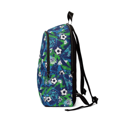 Football BackpackIntroducing the perfect companion for the football-lover on the go: our Football Backpack! This sleek and durable backpack is designed to carry all your essential items while showing off your love for the game. Don't get caught without it