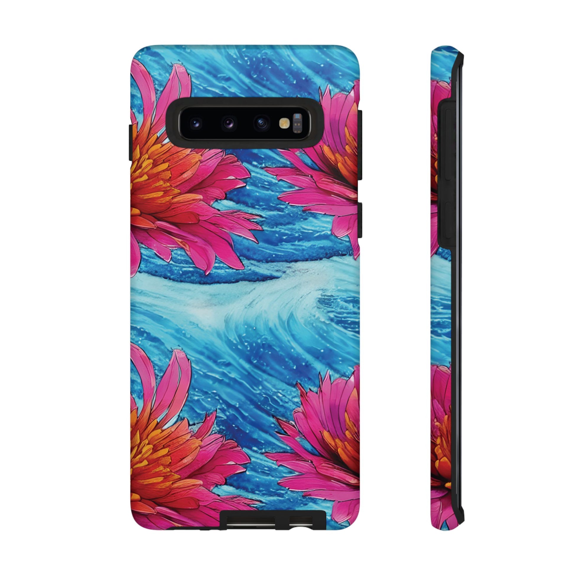 Waves & Flowers Phone Case   0