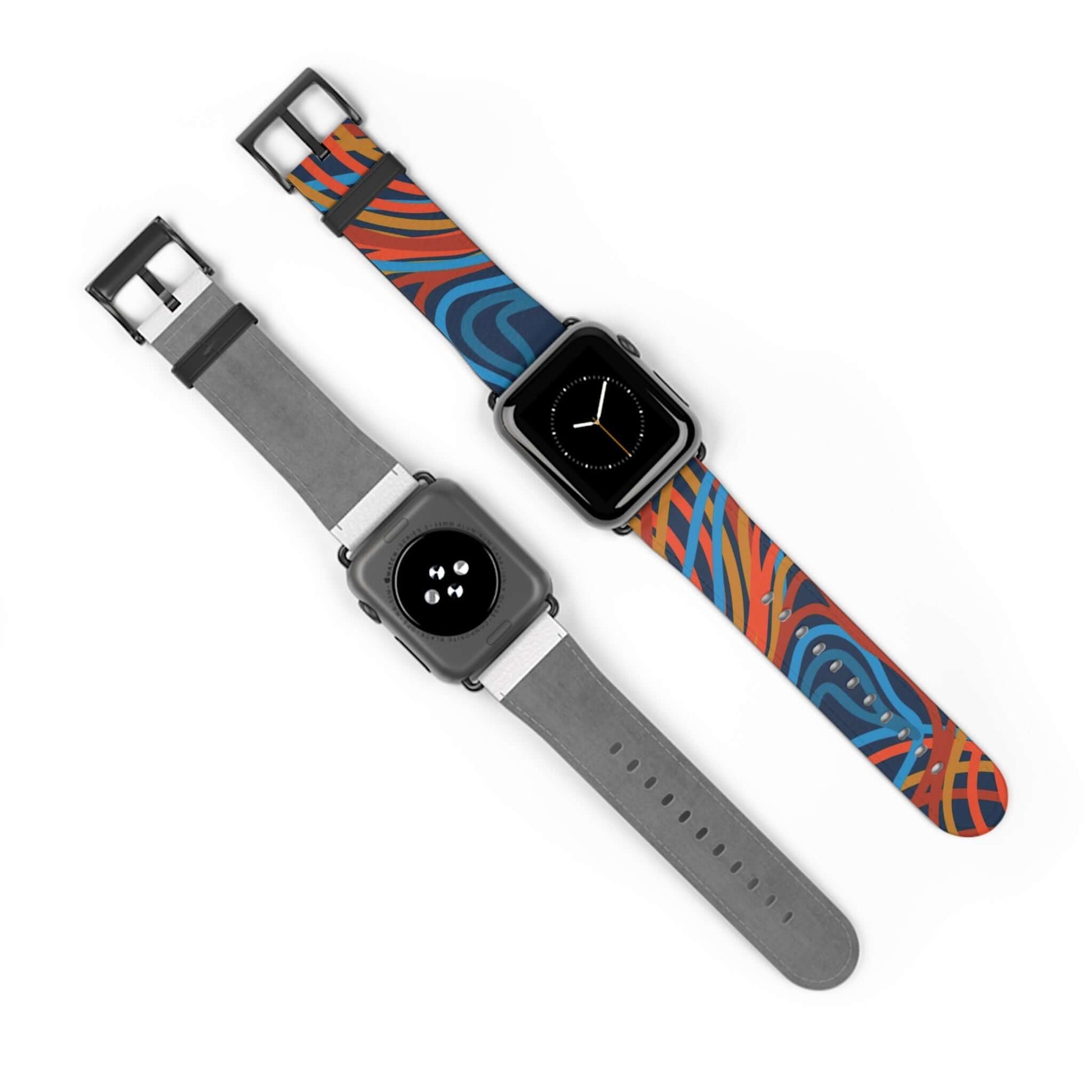 Futuristic Art Apple Watch BandIntroducing the Futuristic Art Apple Watch Band - a masterful fusion of technology and art. Created for the sophisticated and exclusive, this band features a modern design that will elevate your style. With its sleek and fut