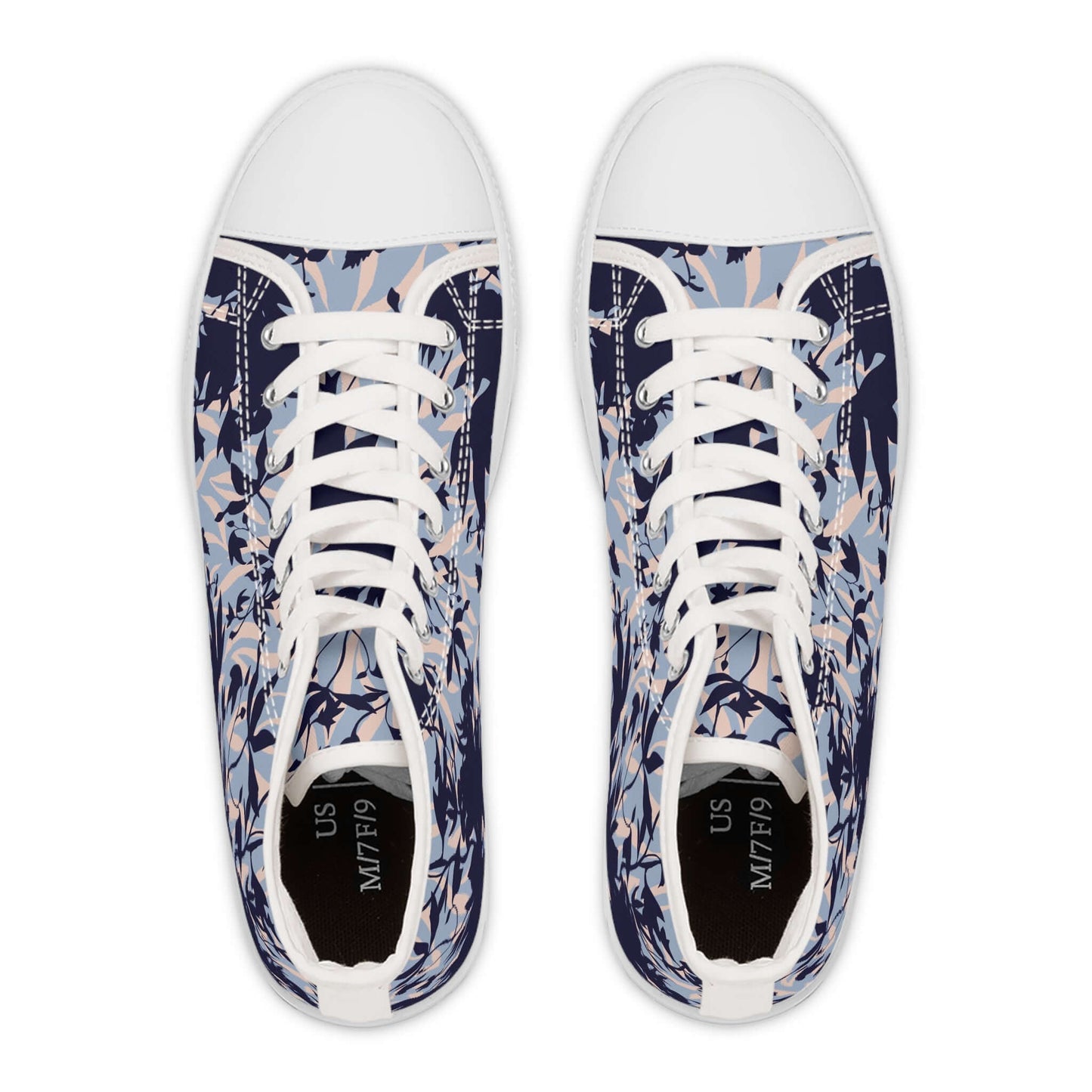 Women's Botanical Flowers  High Top Sneakers