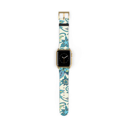 Summer Flowers Apple Watch BandEnhance your Apple Watch with our Summer Flowers band. This exquisite band features a delicate flower design, perfect for adding a touch of elegance to your wrist. Made with high-quality materials and a comfortable fit, it's