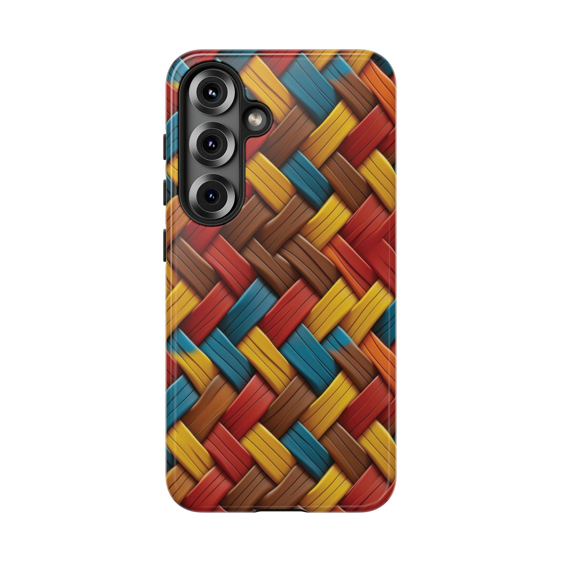 Vibrant Woven Phone Case  