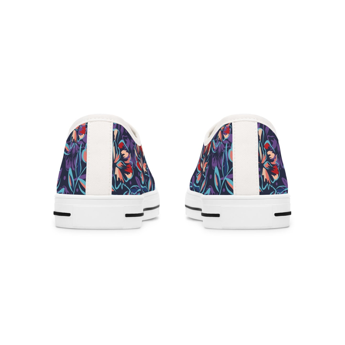 Women's Green Floral Low Top SneakersStep into spring with our luxurious Women's Green Floral Low Top Sneakers. These sneakers feature a beautiful floral design, perfect for adding a touch of elegance to any outfit. The low top design offers both style an