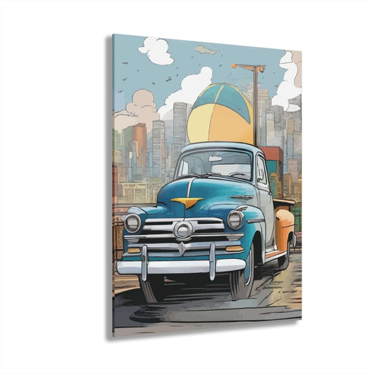 Vintage Car Acrylic Print.