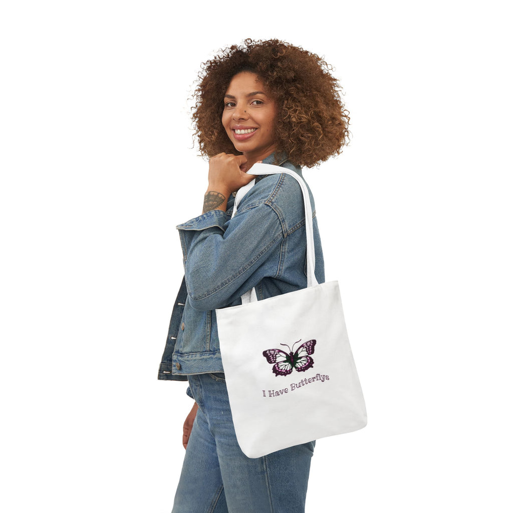 I have butterfly's tote bag  