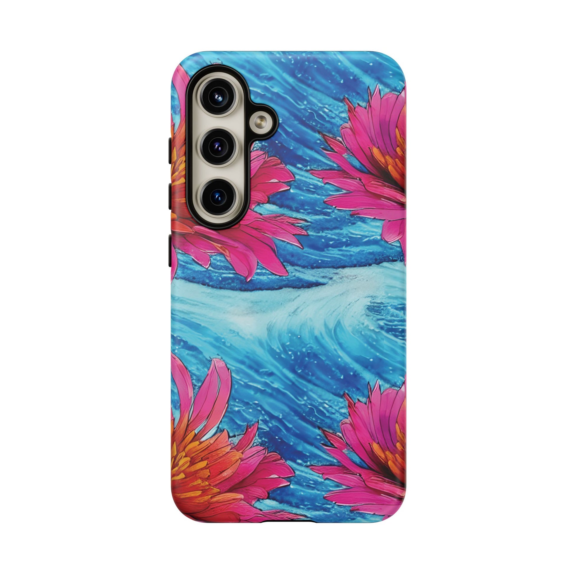 Waves & Flowers Phone Case   0