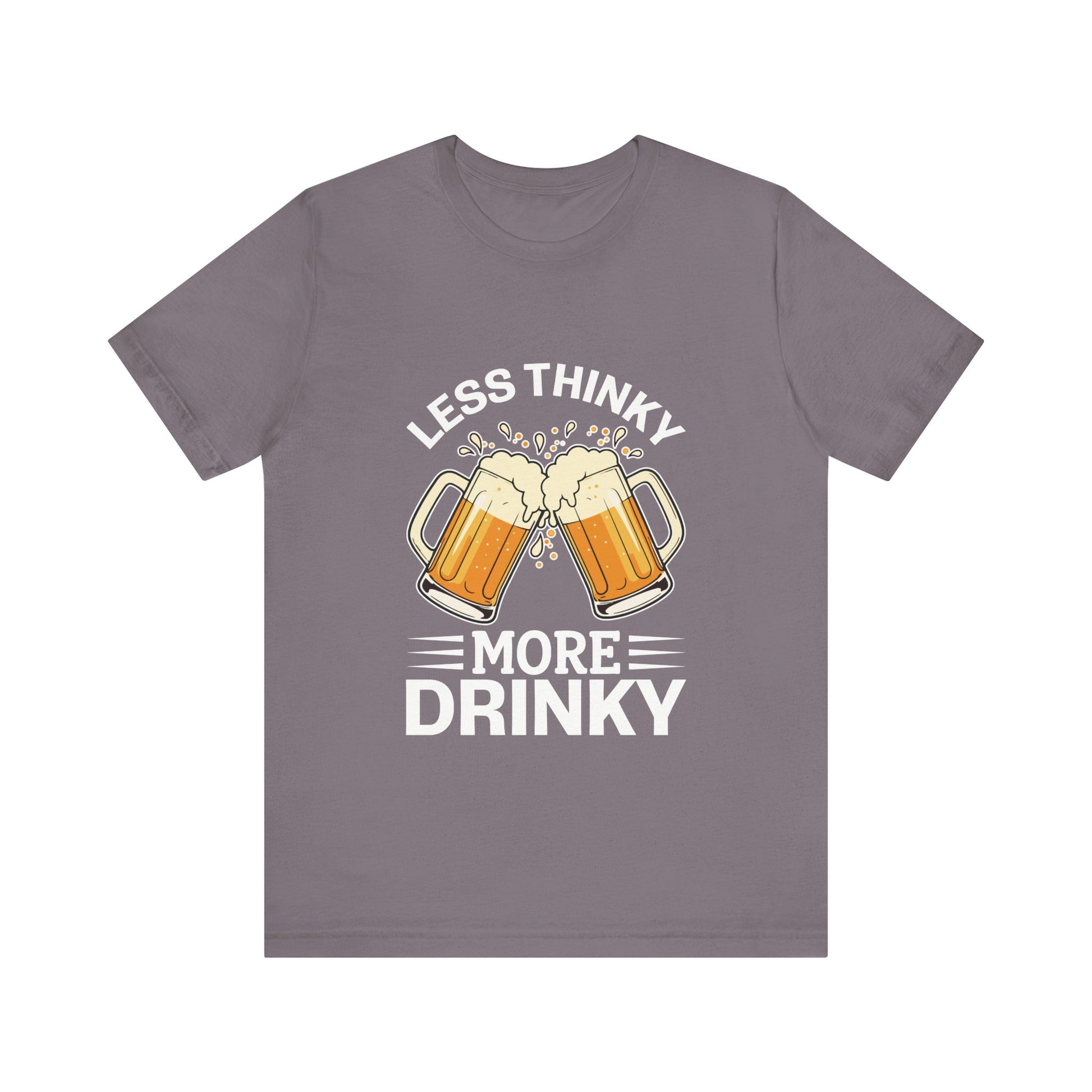 Men`s  Less Thinky More Drinky Tee  