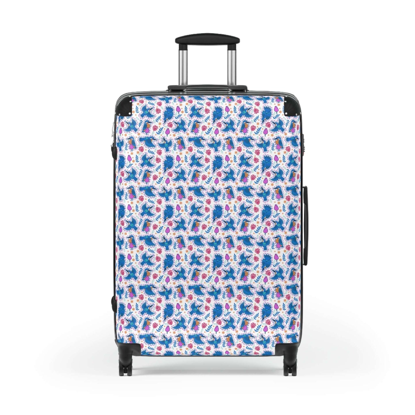 Kingfisher Bird SuitcaseTravel in style with our Kingfisher Bird Suitcase. Made with durable materials, this exquisite suitcase features intricate details of the majestic kingfisher bird. Take flight on your next adventure knowing your belongings are secu