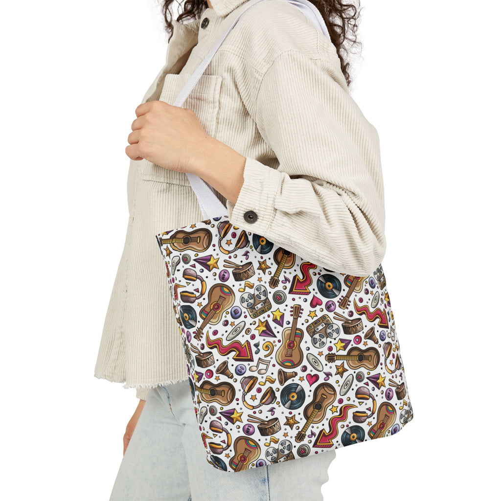 Musical Themed Tote Bag  