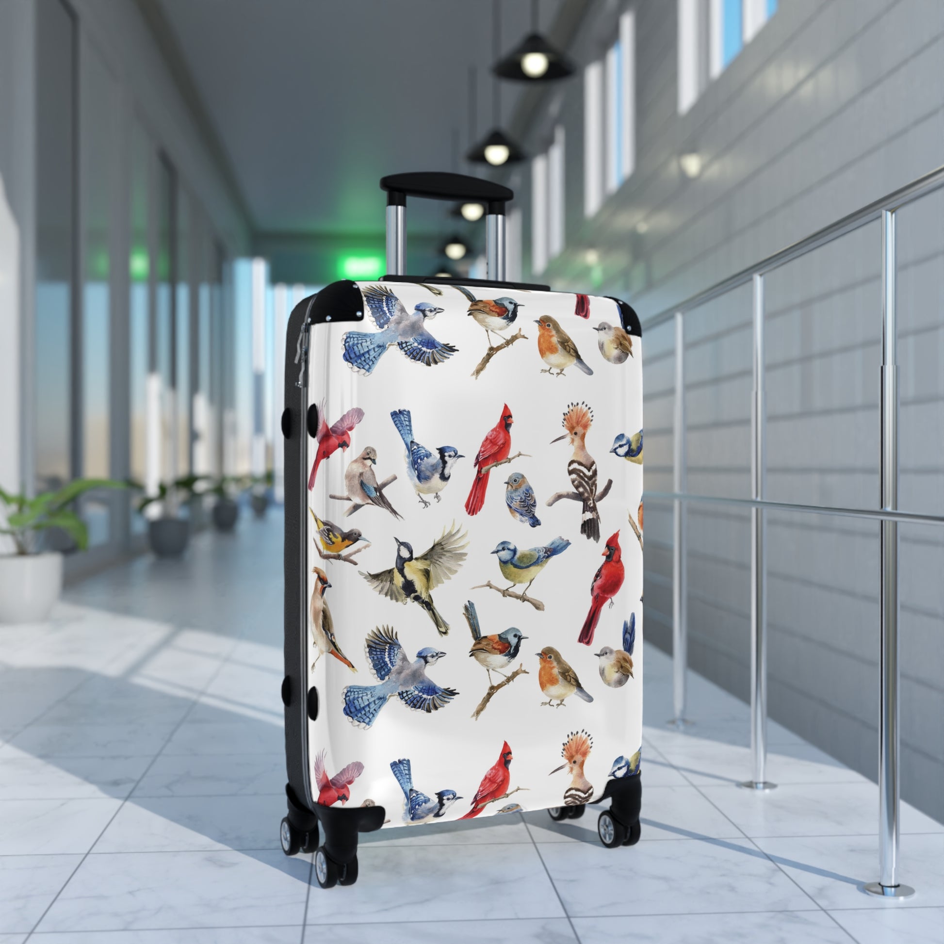 Bird SuitcaseBe the envy of all travellers with the Bird Suitcase. Handcrafted with premium materials, this elegant suitcase is the perfect combination of style and functionality. Its spacious interior and smooth rolling wheels make traveling a breeze. El