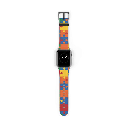 £41.87Jigsaw Puzzle Apple Watch BandTransform your Apple Watch into a playful accessory with our Jigsaw Puzzle band! Easy to install and remove, this band adds a unique twist to your style while providing a secure fit. Perfect for puzzle lovers who don't