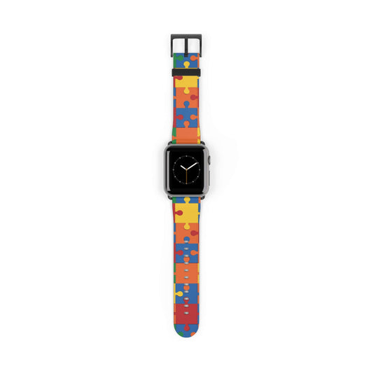 £41.87Jigsaw Puzzle Apple Watch BandTransform your Apple Watch into a playful accessory with our Jigsaw Puzzle band! Easy to install and remove, this band adds a unique twist to your style while providing a secure fit. Perfect for puzzle lovers who don't