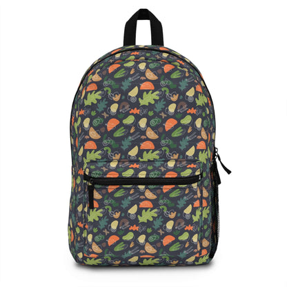 Coloured Shapes BackpackThis Coloured Shapes Backpack is both stylish and functional, featuring a durable design that can withstand everyday use. The unique and fun shapes provide a pop of colour and personality, while the spacious compartments and padded