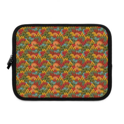 Autumn Forest Laptop SleeveThe Autumn Forest Laptop Sleeve combines style and functionality for the perfect laptop accessory. Its durable material and padded interior provide protection against scratches and bumps, while its beautiful autumn forest design