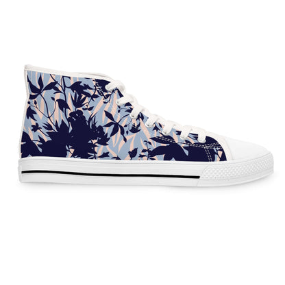 Women's Botanical Flowers  High Top Sneakers