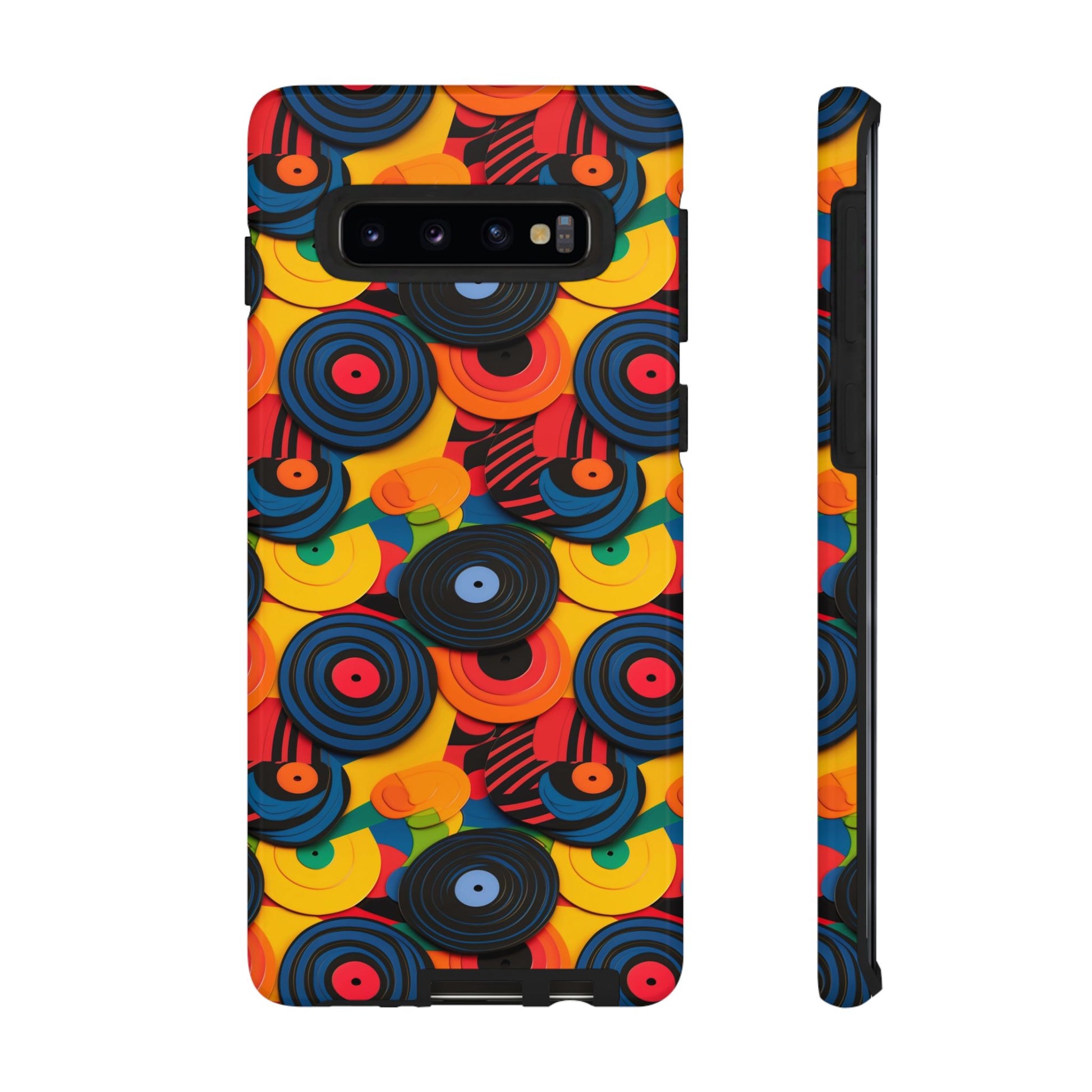Colourful Vinyl Record Phone Case  