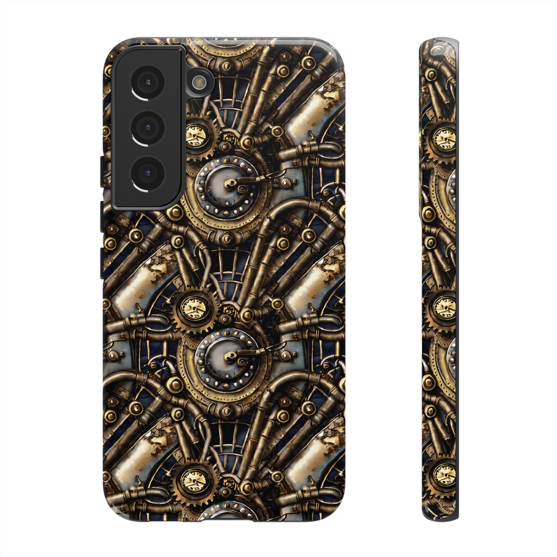 Moving Gears & Clocks Phone Case  