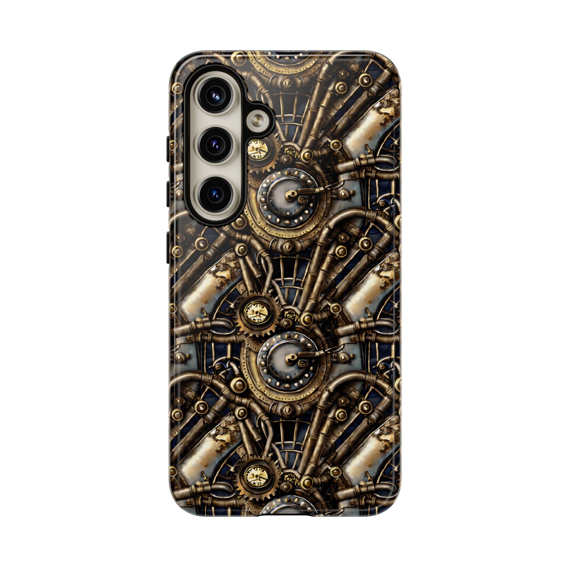 Moving Gears & Clocks Phone Case  
