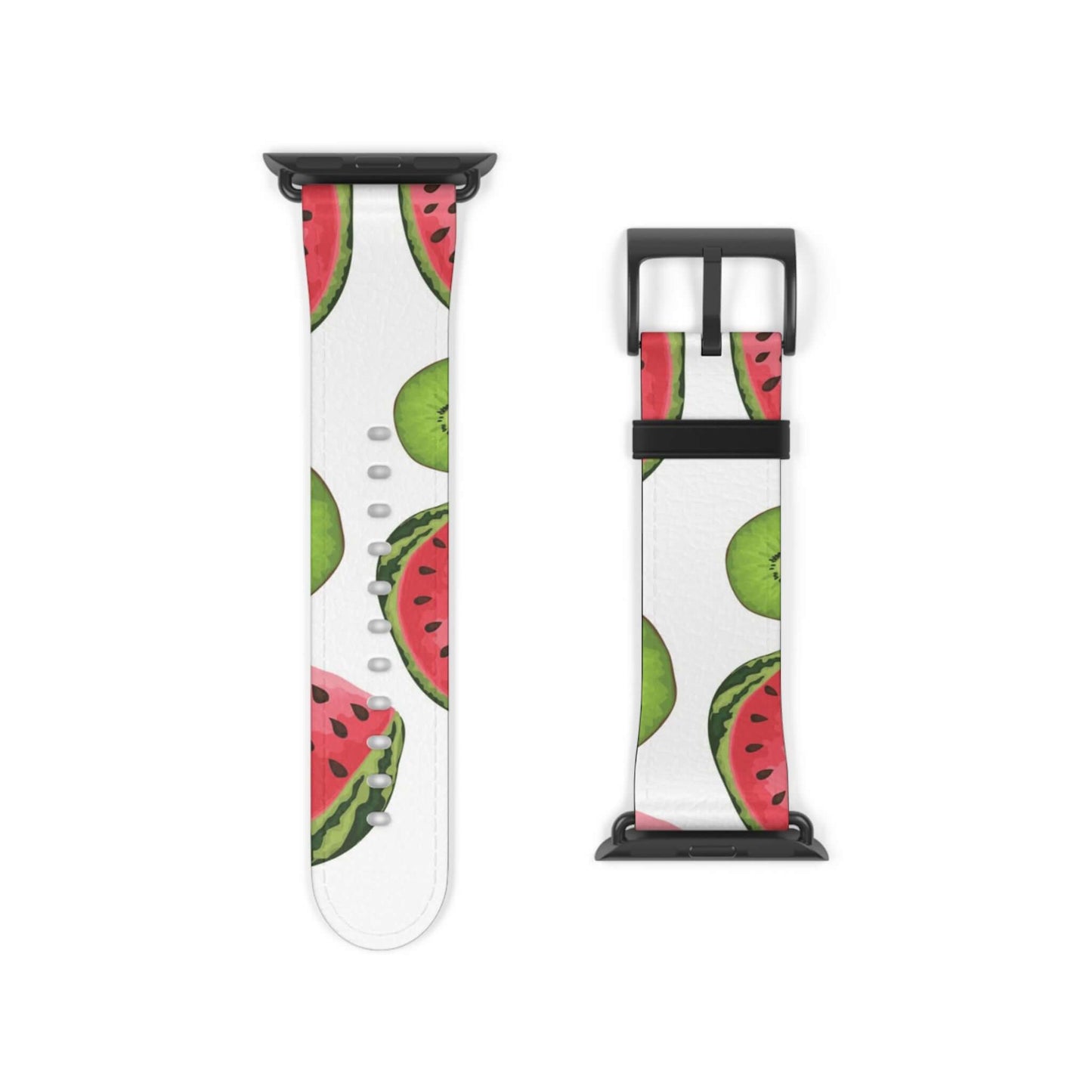 £41.87Kiwi Fruit & Watermelon Apple Watch BandIntroducing a touch of luxury to your Apple Watch with our Kiwi Fruit & Watermelon band. Made with premium materials, this band adds a touch of sophistication to your everyday style. Upgrade your look and expe