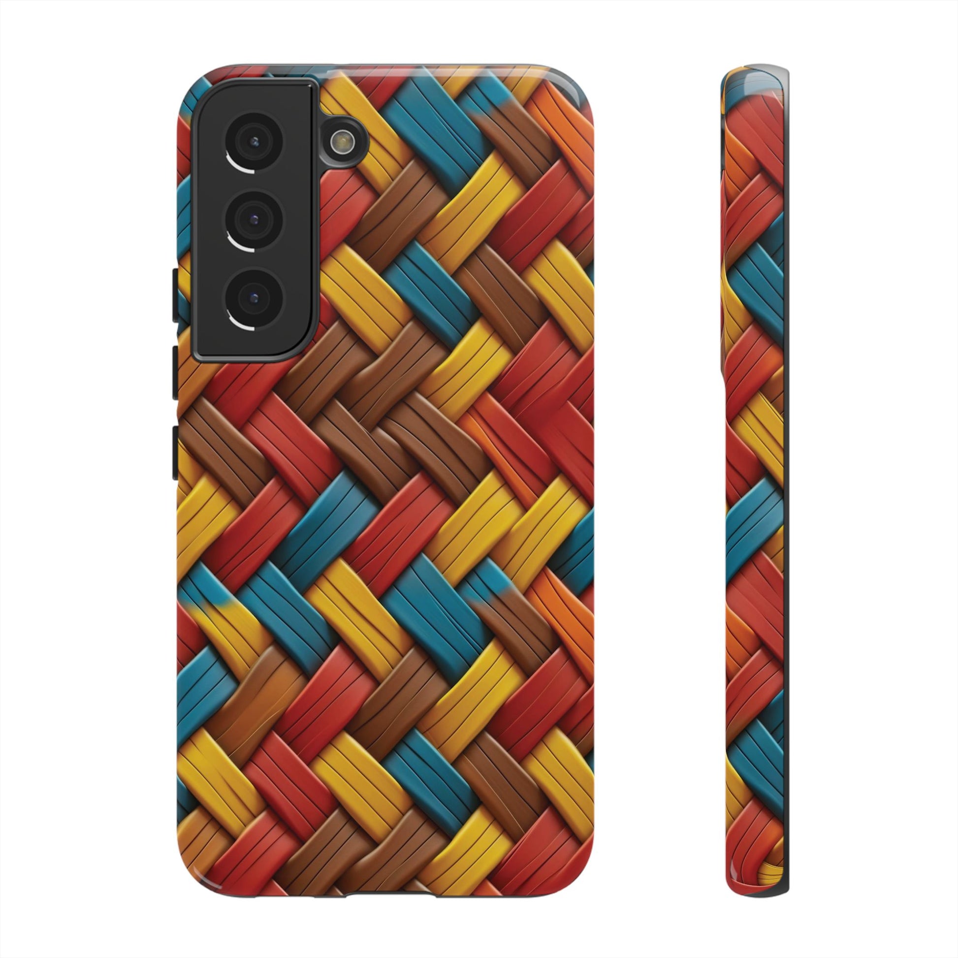 Vibrant Woven Phone Case  
