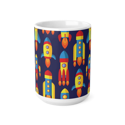 Rocketship Mug.