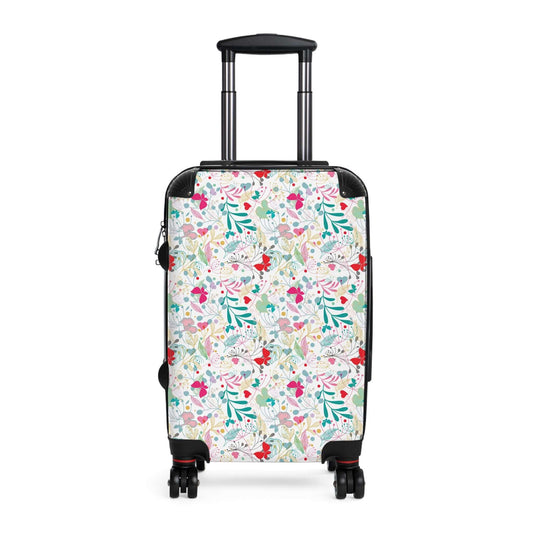 Floral Style SuitcaseExude elegance and style with our Floral Style Suitcase. The intricate floral design adds a touch of sophistication to your travels. With its durable construction and spacious interior, this suitcase is the perfect blend of fashion an