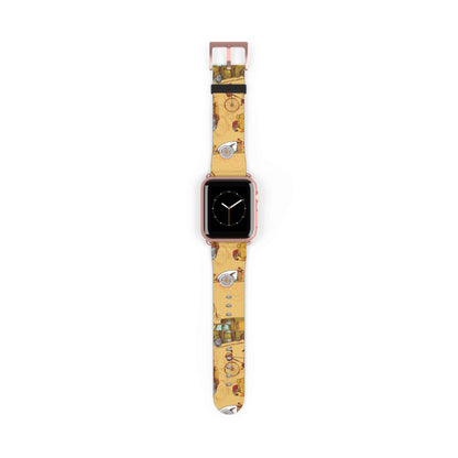 Vintage Transport Apple Watch BandMake a stylish statement with our Vintage Transport Apple Watch Band. Crafted from high-quality materials, this band features a unique and elegant transport design that will elevate your look. Perfect for the fashion-forw