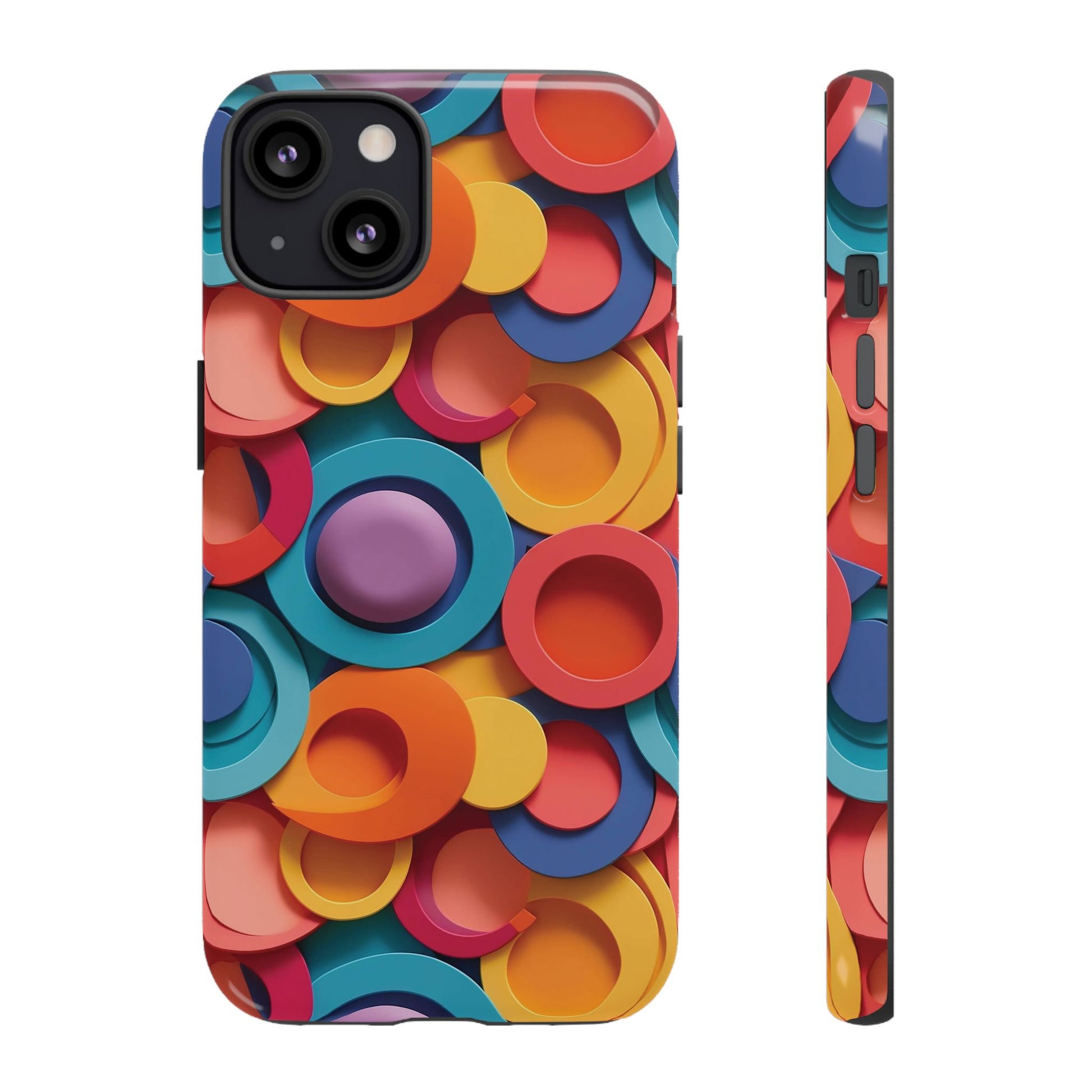 Colourful Circles Phone Case  