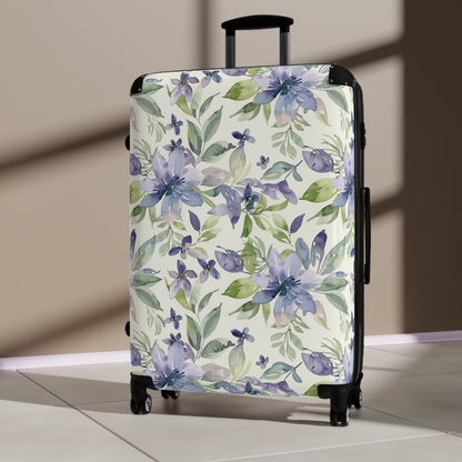 £235.54Blossoming Flower SuitcaseTravel in style with our Blossoming Flower Suitcase. This delicately designed suitcase showcases the beauty of flowers and will make a statement wherever you go. The durable material and functional features ensure a luxuri