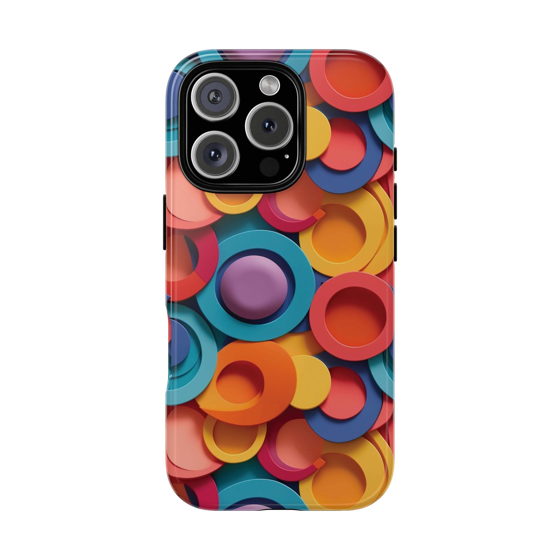 Colourful Circles Phone Case  