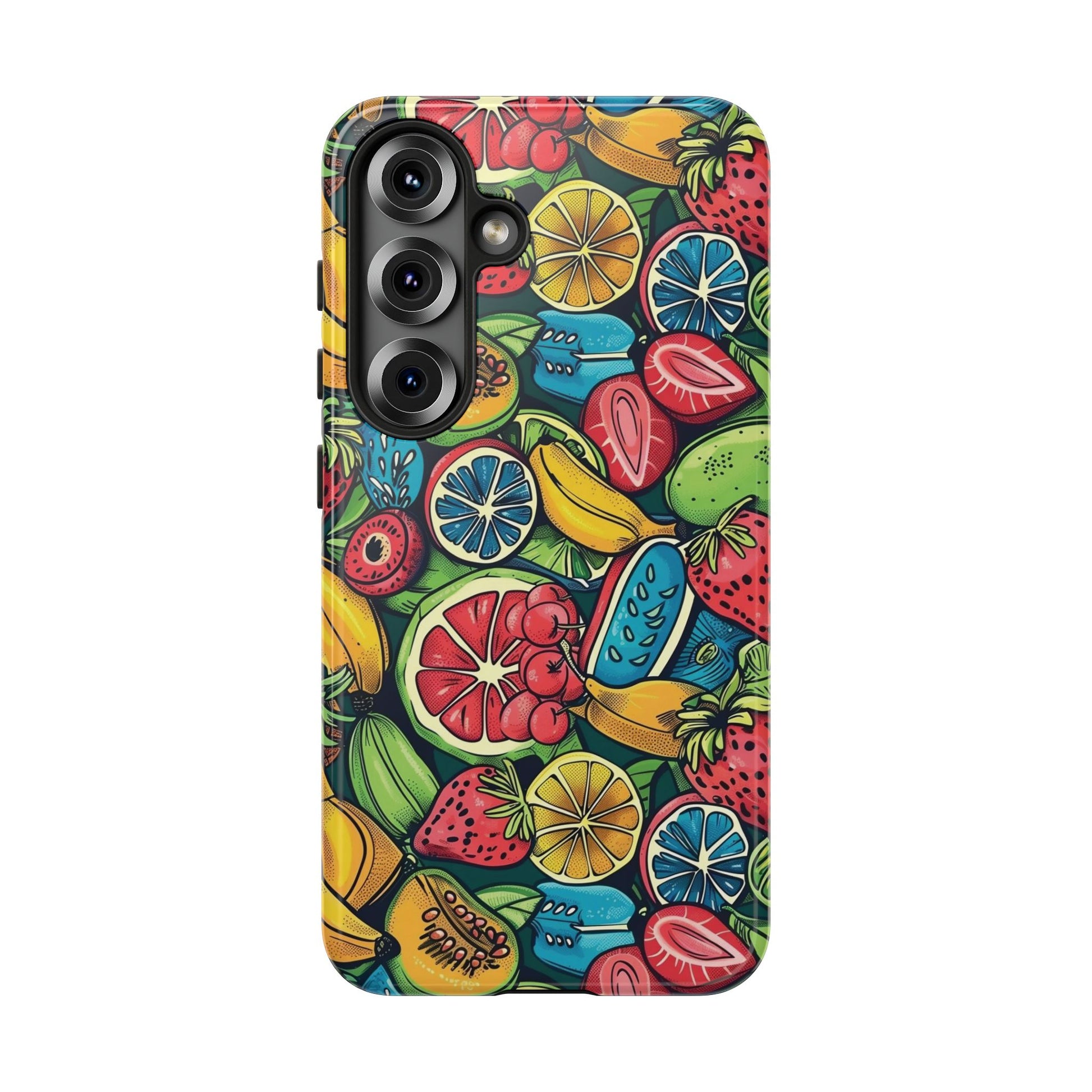 Vibrant Fruits Phone Case